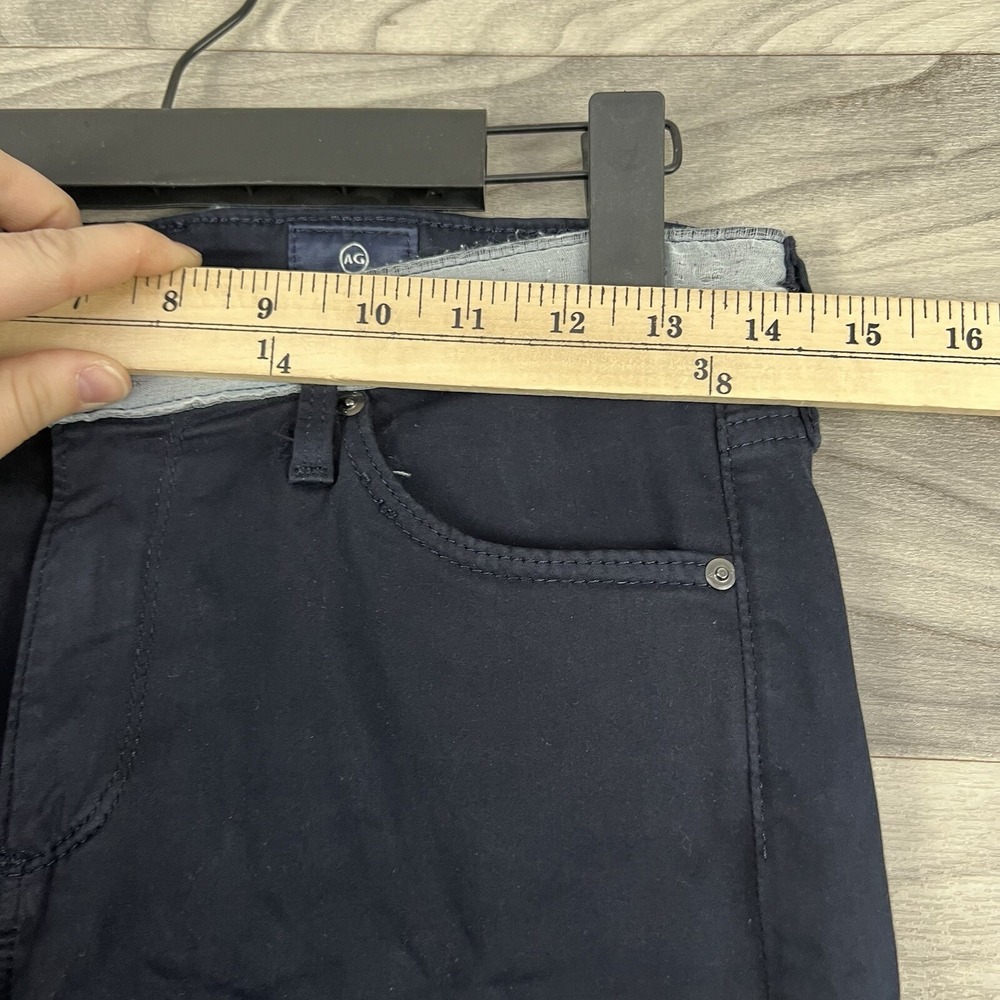 AG Adriano Goldschmied Jeans Size 26R Dark Blue The Prima Ankle Cigarette Leg - Picture 4 of 13